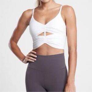 Athleta Cinch Longline Bra